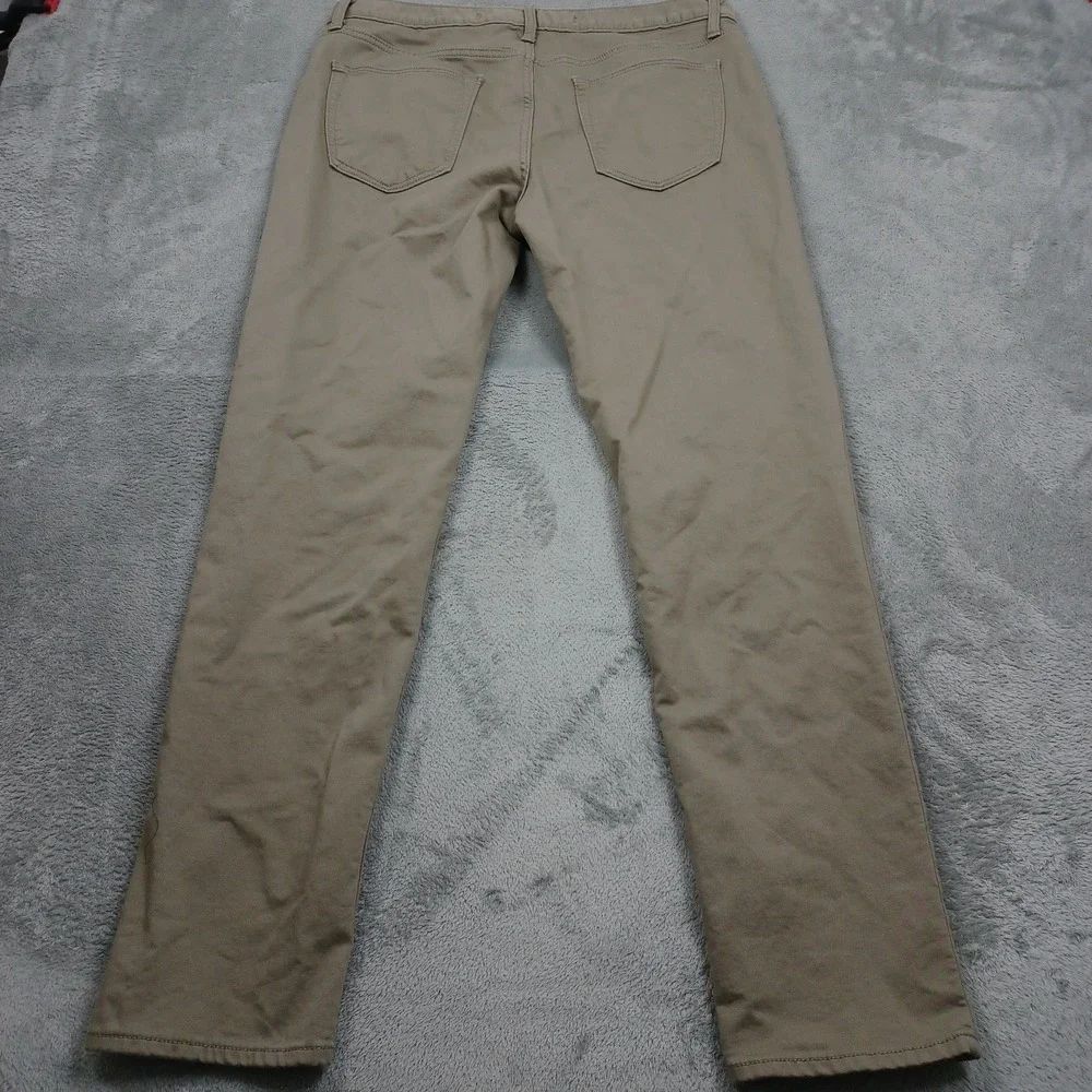 Banana Republic Jeans Men 34x32 Brown Denim Slim Fit Pockets Traveler A2